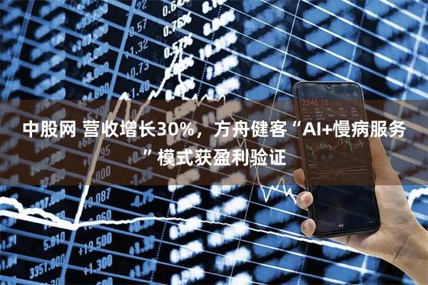 中股网 营收增长30%，方舟健客“AI+慢病服务”模式获盈利验证